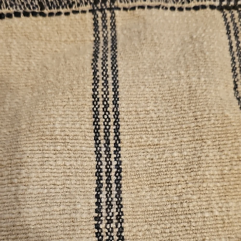 Crate&Barrel Deep Indigo Plaid Duvet Set Of 3 - Picture 5 of 6